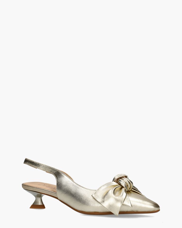 Danae Goud Dames Slingbackpumps