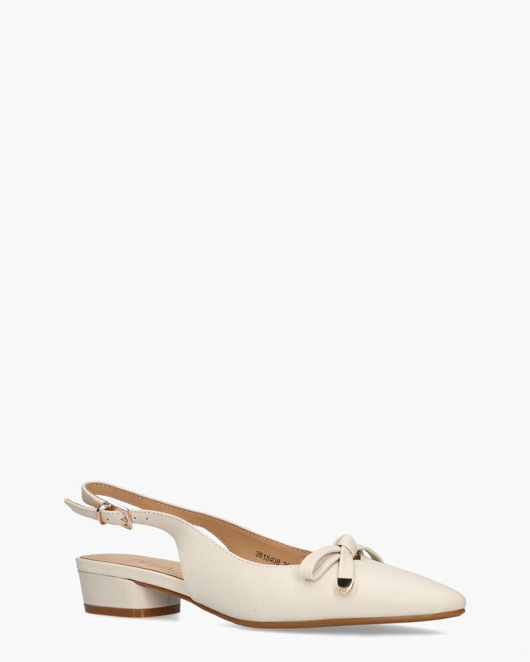 Daphne Off-White Dames Slingbackpumps