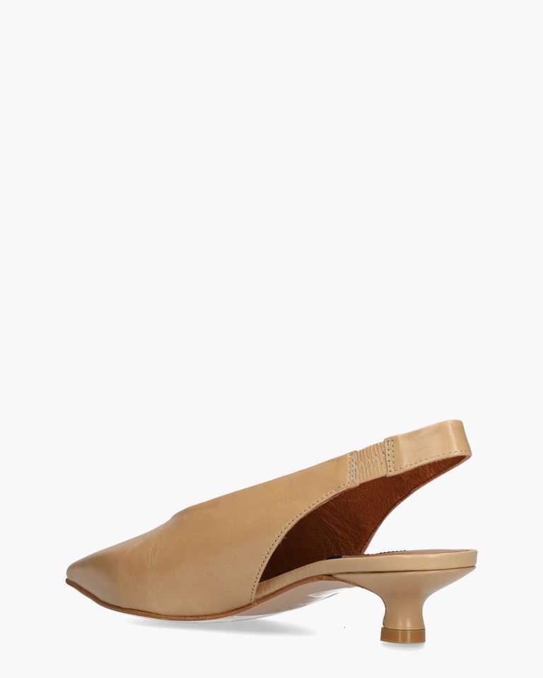Sonia Bruin Dames Slingbackpumps