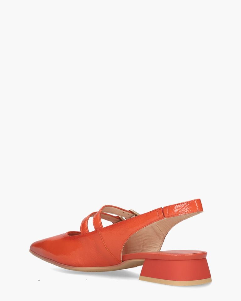 CHV243462 Rood Dames Slinbackloafers
