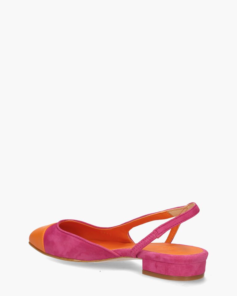 Luisa Roze/Oranje Damesloafers