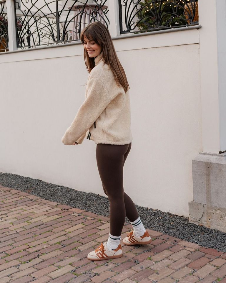 The Mercer Legging Donkerbruin Dameslegging