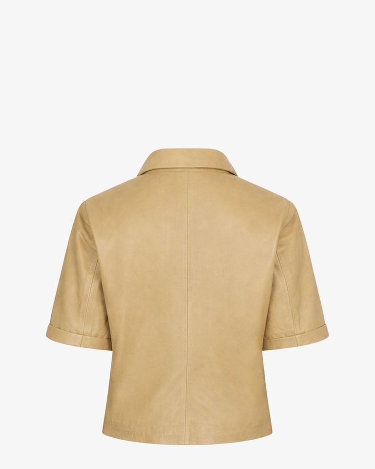 Bodie Lichtbruin Damesblouse