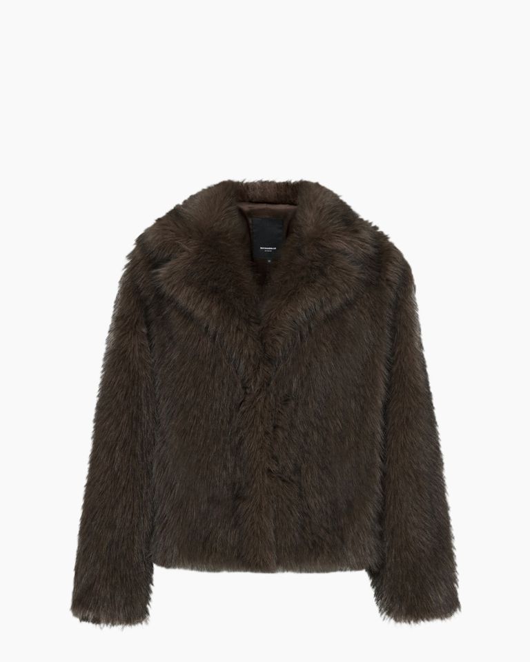 Queenie Jacket Donkerbruin Damesjas