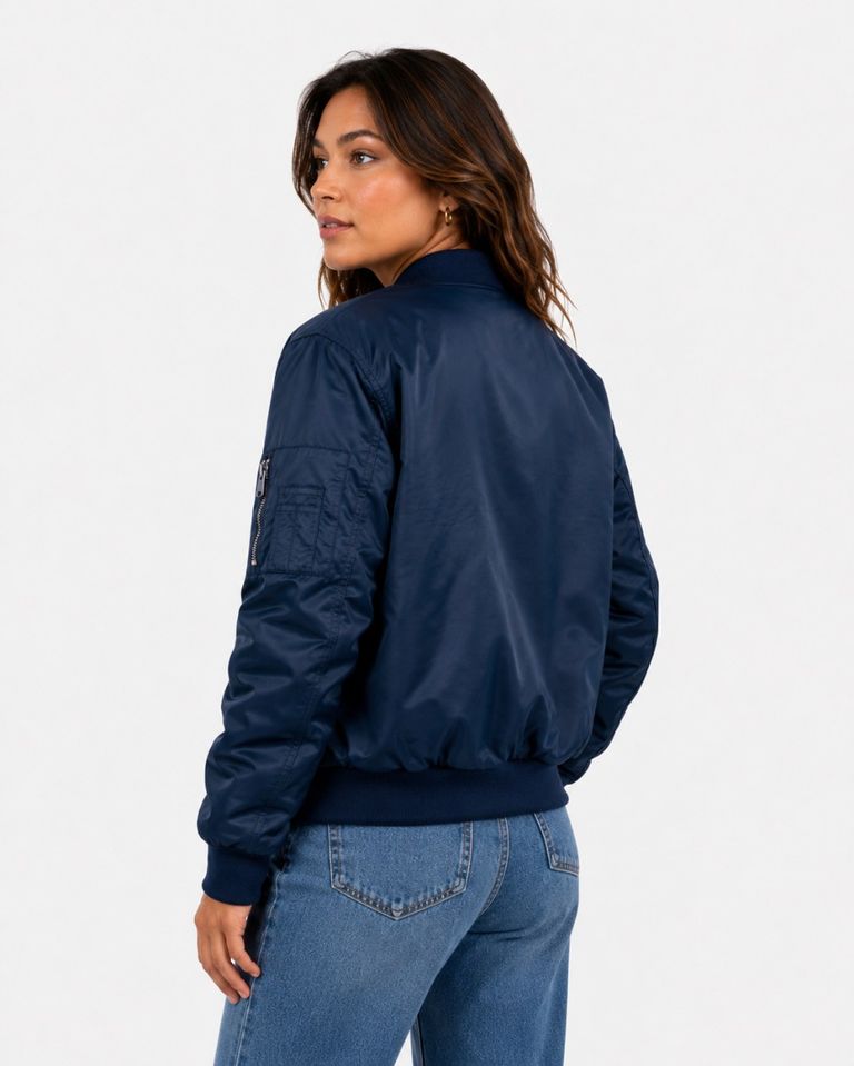 Tommy Donkerblauw Bomberjack