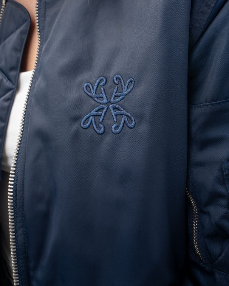 Tommy Donkerblauw Bomberjack