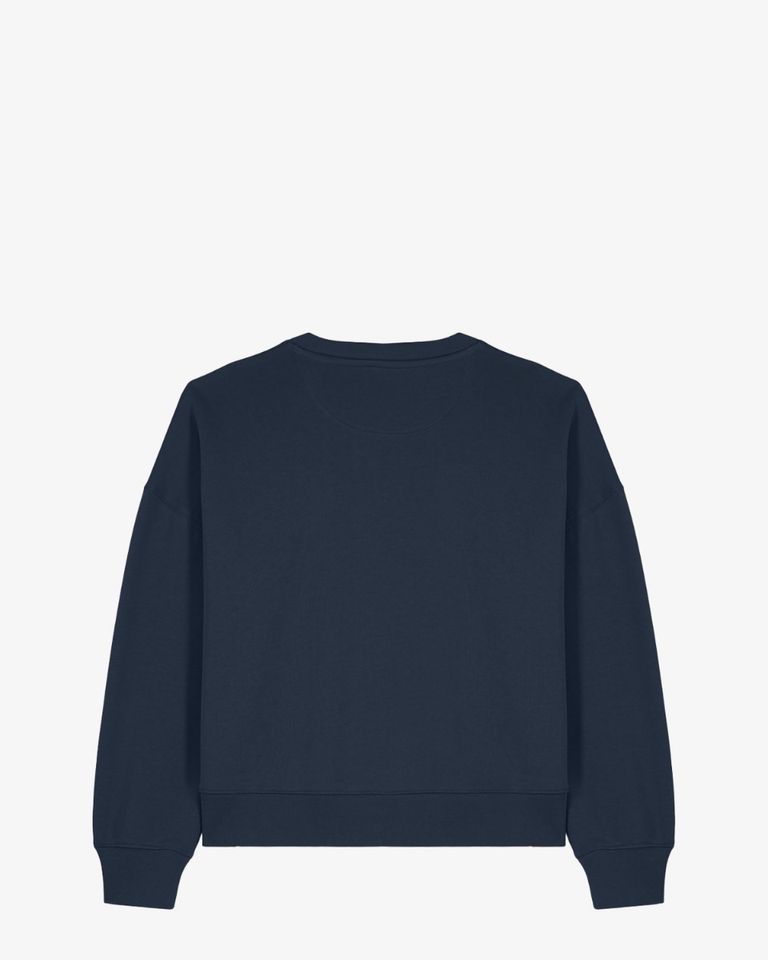 Alma Donkerblauw Damessweater