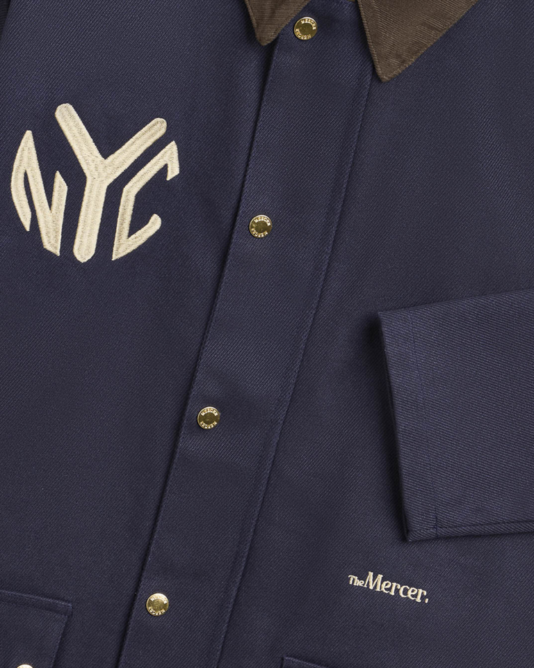 The Mercer Subway Jacket Donkerblauw Herenjack