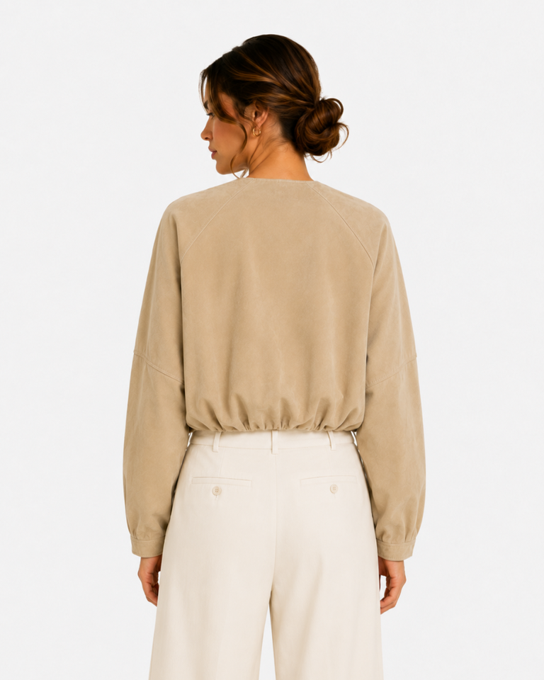 Bardot Lichtbruin Damesjack
