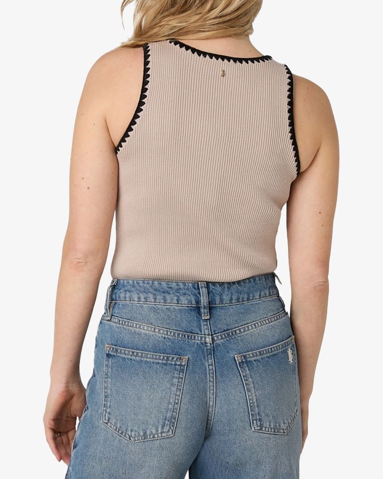 Timora Beige Dames Tanktop