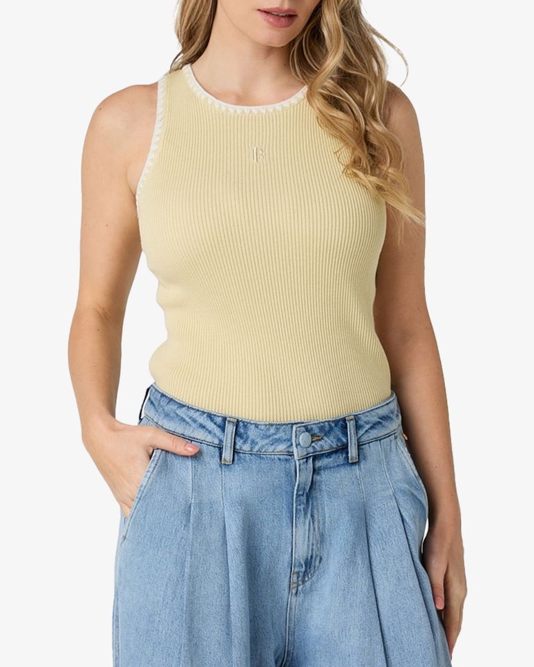 Timora Lichtgeel Dames Tanktop
