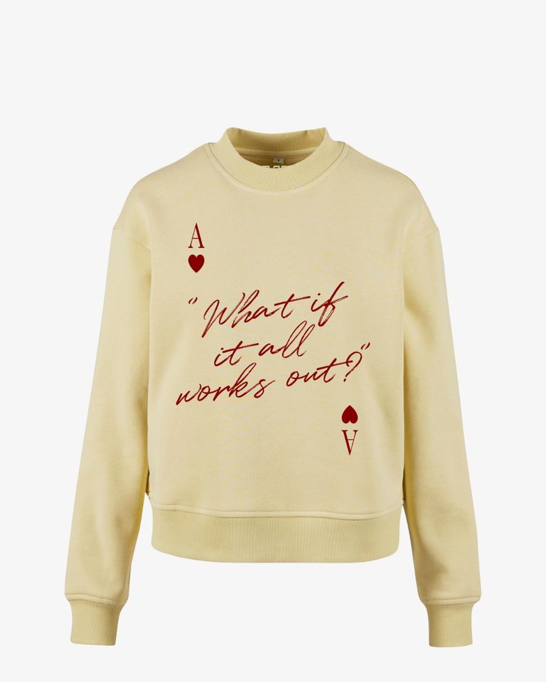 What If Lichtgeel Damessweater