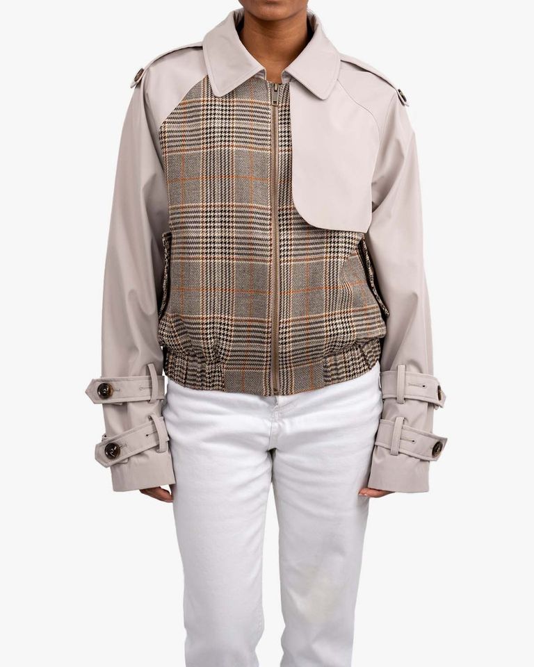 Jacky Beige/Multicolor Damesjack