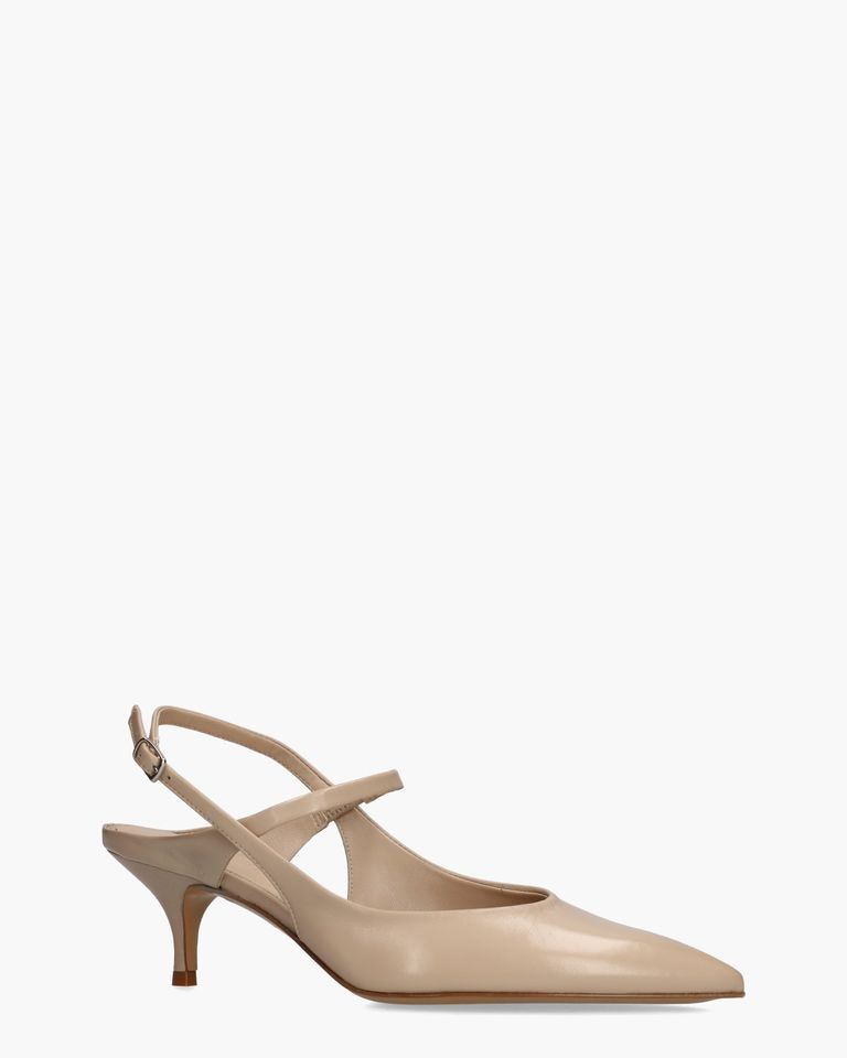 Arcelle Taupe Dames Slingbackpumps