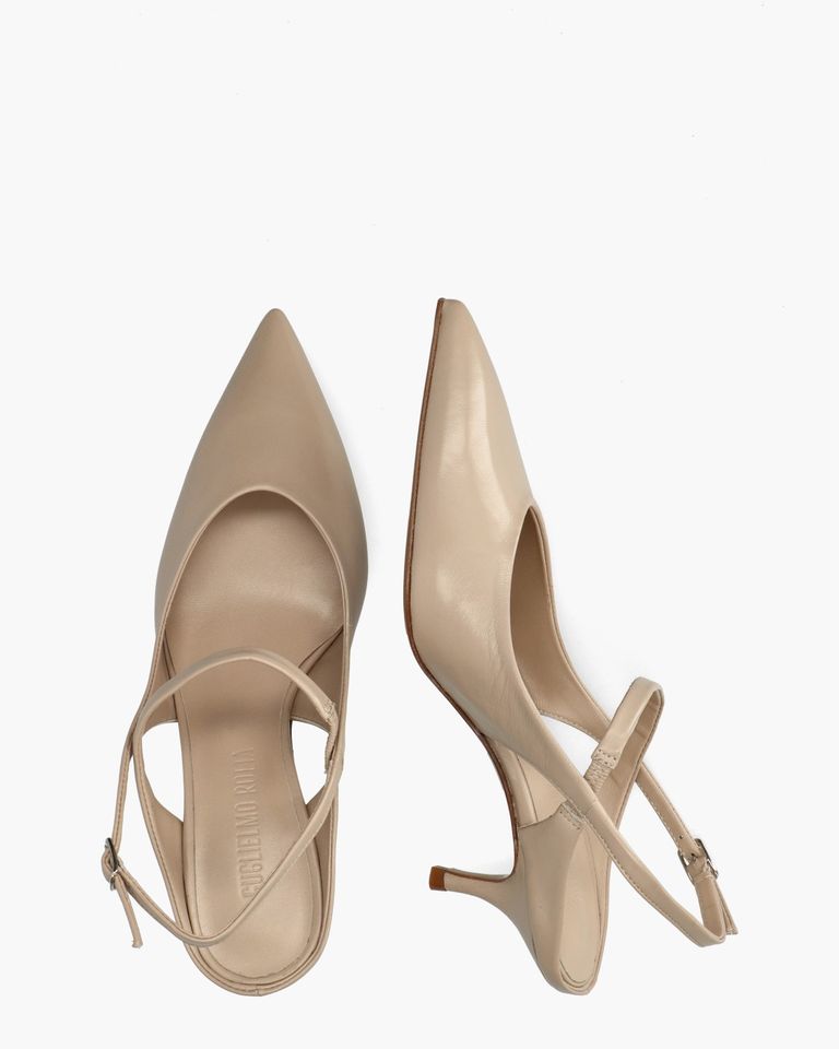 Arcelle Taupe Dames Slingbackpumps