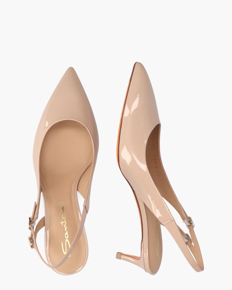 71407 Lichtroze Dames Slingbackpumps