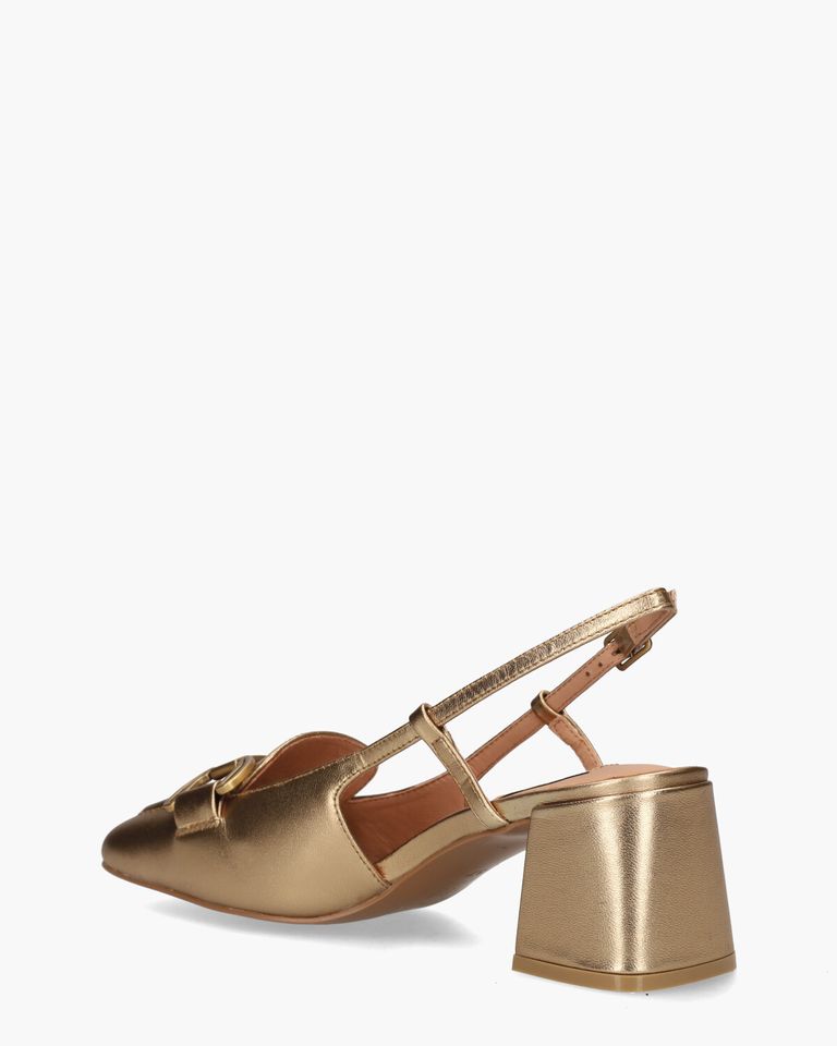 Renee Goud Dames Slingbackloafers