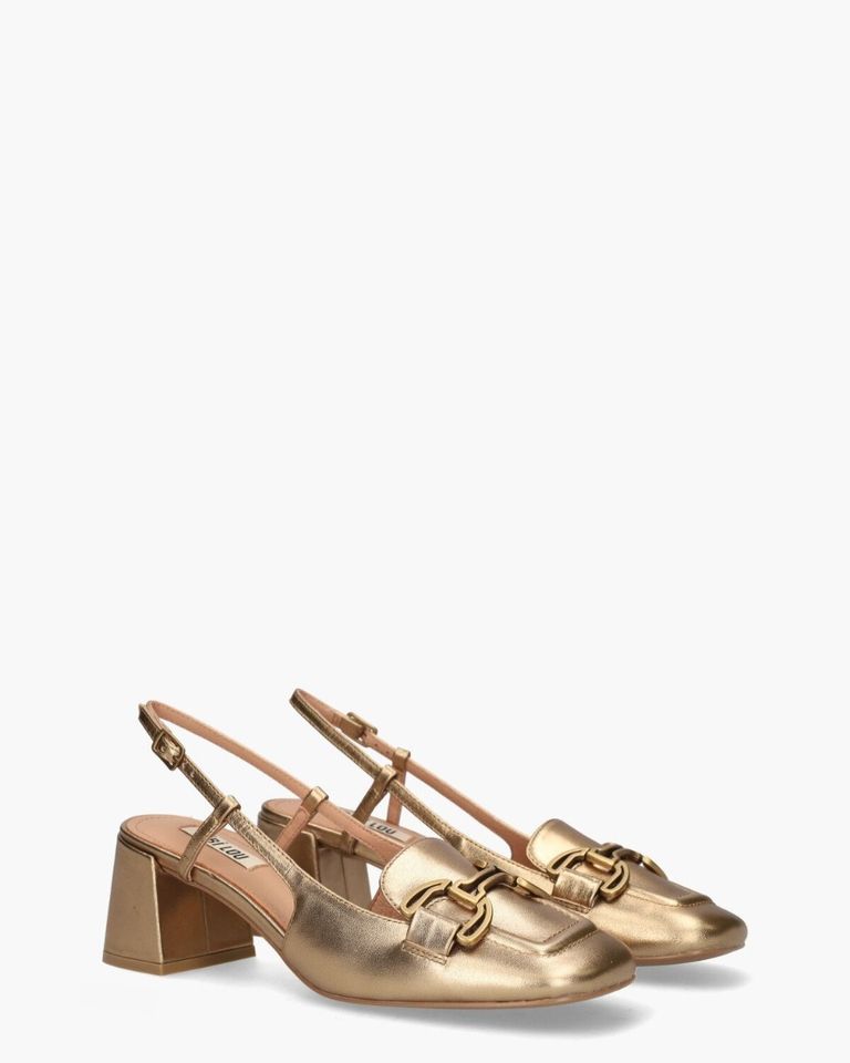 Renee Goud Dames Slingbackloafers