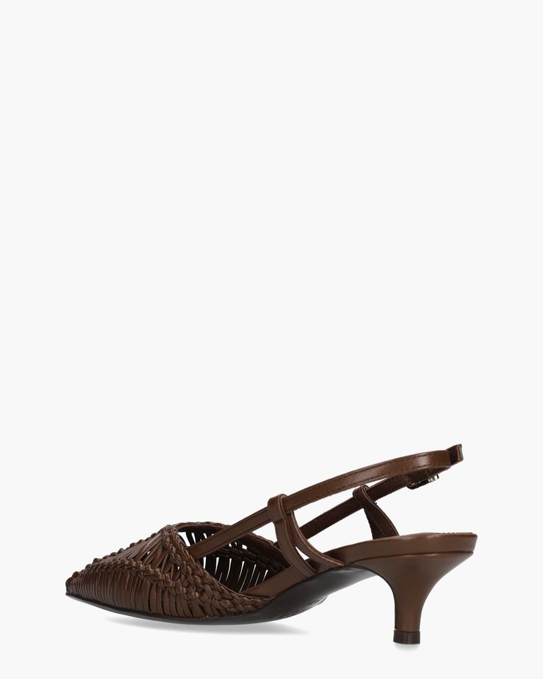 Kathryn Donkerbruin Dames Slingbackpumps