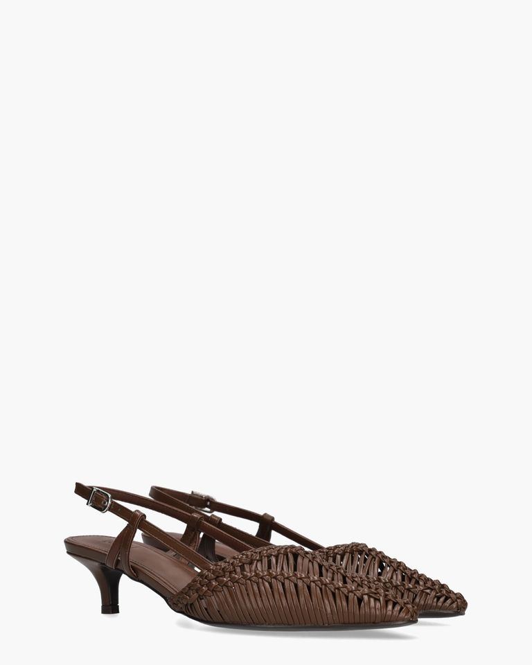 Kathryn Donkerbruin Dames Slingbackpumps