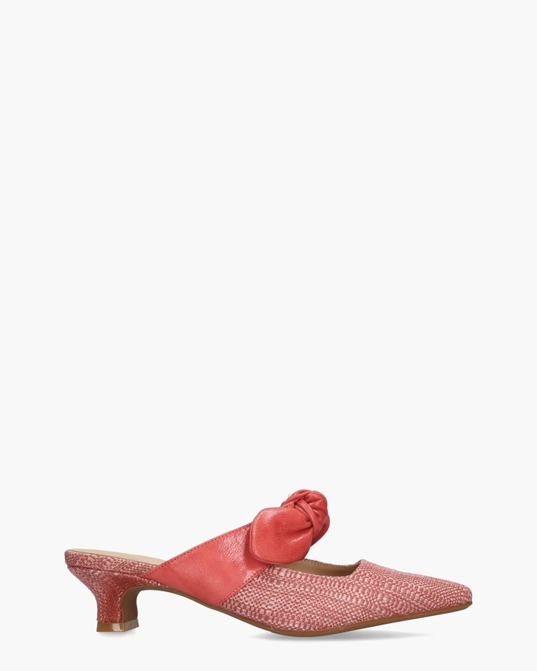 Danica Koraalrood Damesslippers