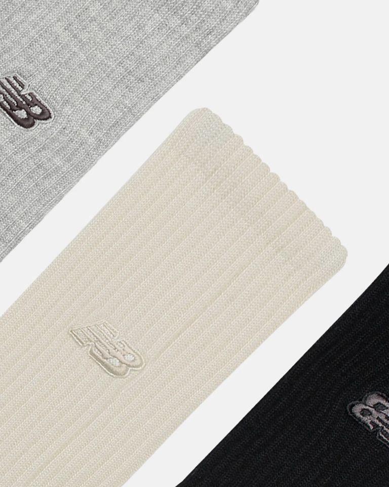 New Balance Active Premium Crew Socks 3 Pack Multi Sokken