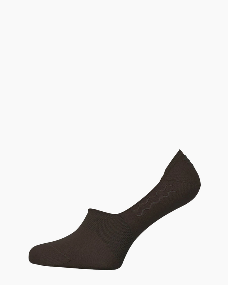 Invisible Donkerbruin Herensokken