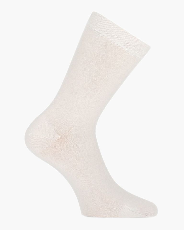 Cashmere Fine Off-White Damessokken