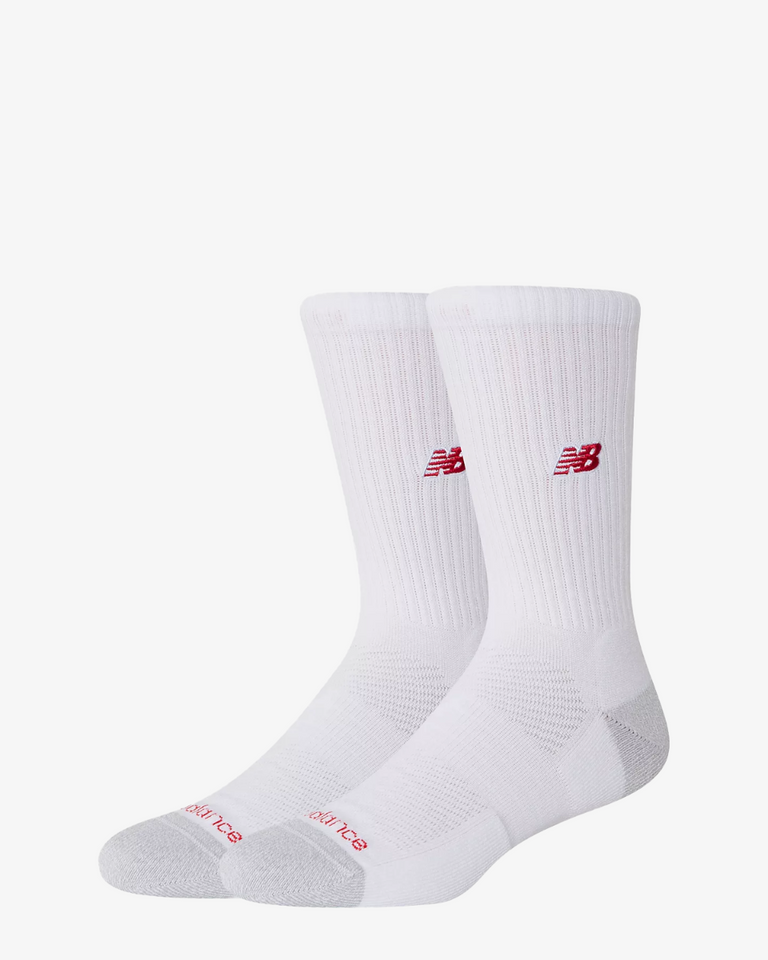 Active NB Premium Crew Socks 2 Pack Wit Sokken