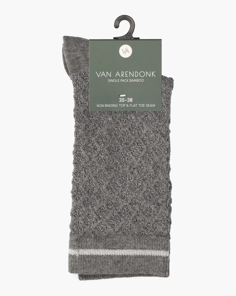 Logo Socks Grijs Damessokken
