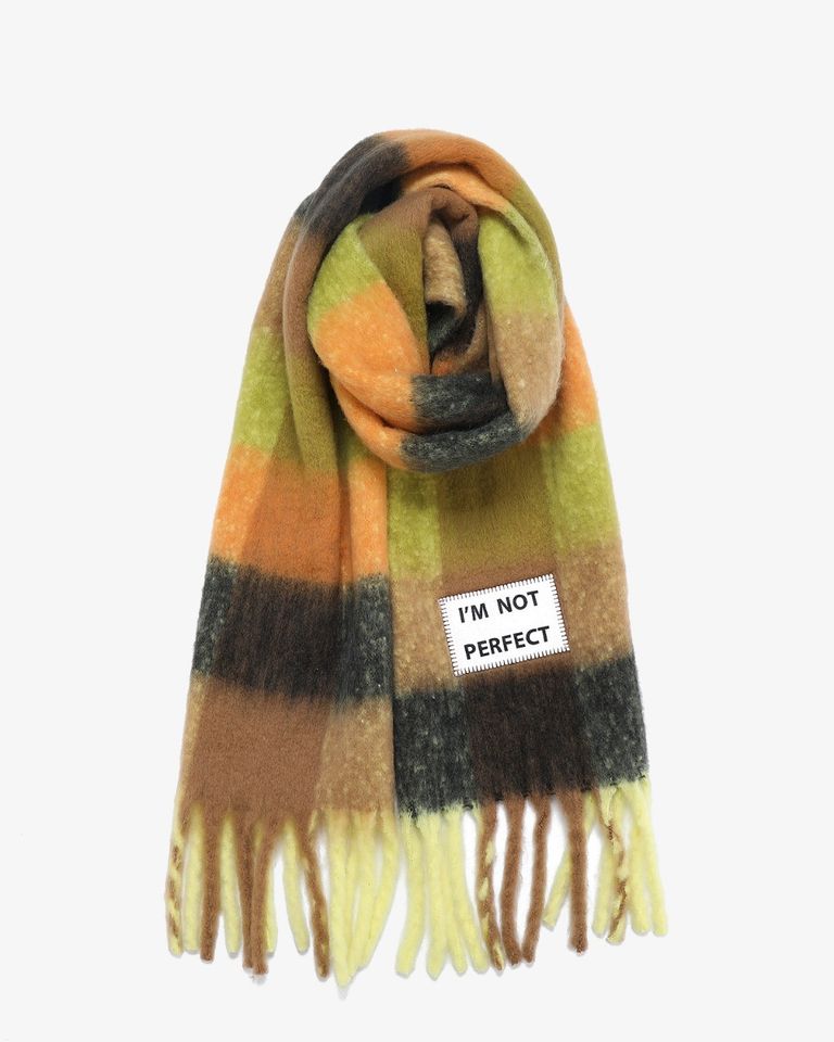 Born To Shine Bruin/Multicolor Damessjaal