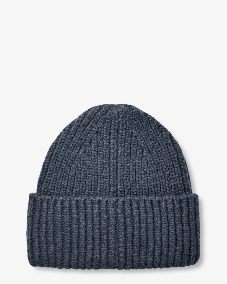 Chunky Rib Beanie Dark Wave Muts