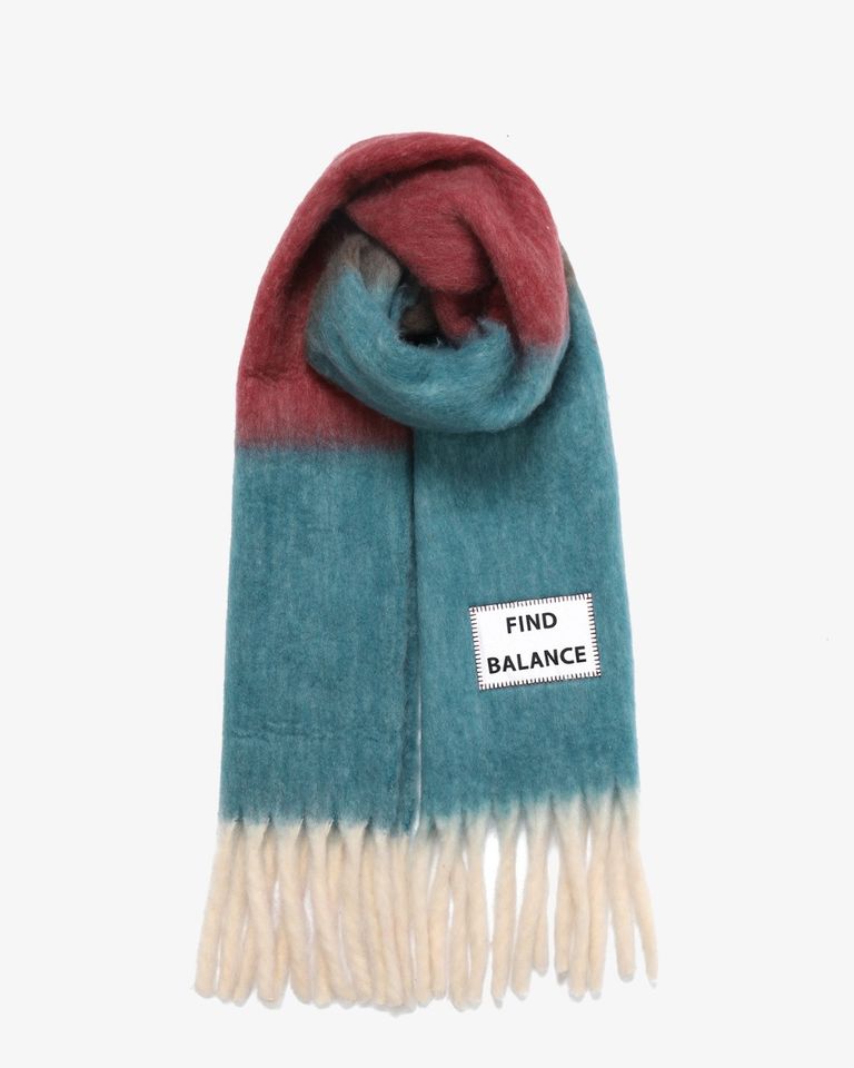 Born To Shine Blauw/Multicolor Damessjaal