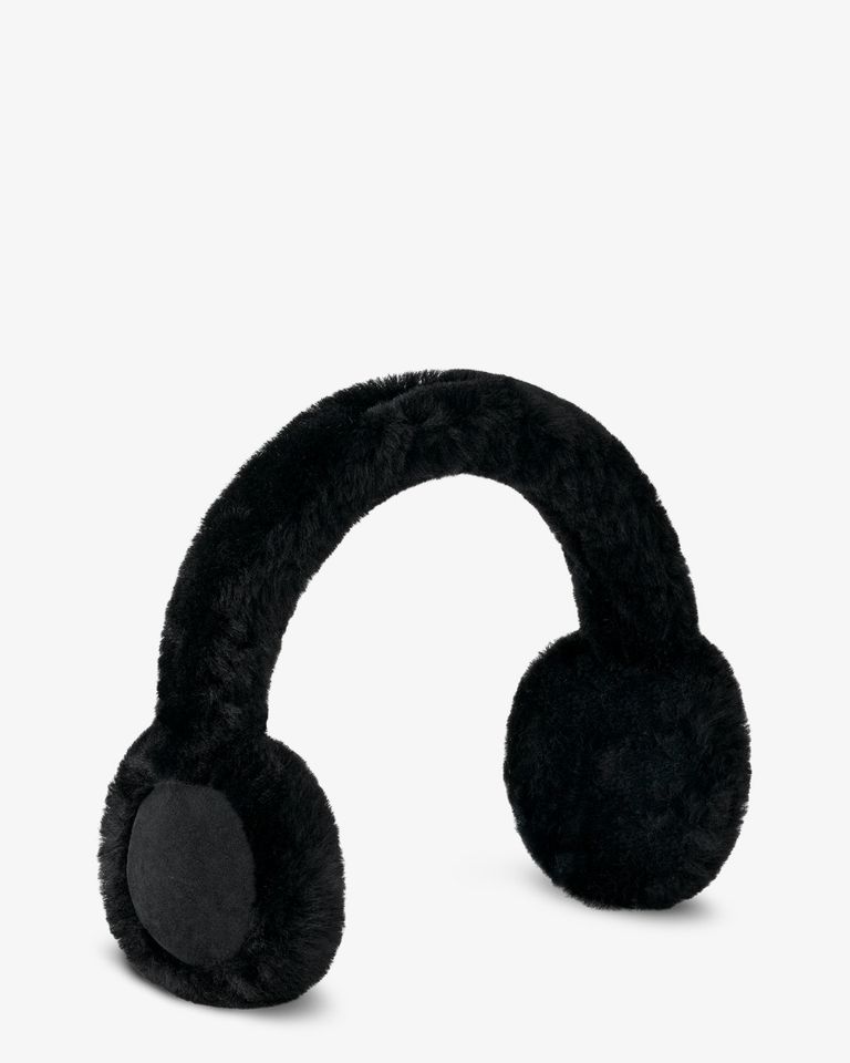 UGG Sheepskin Wireless Earmuff Black Dames Oorwarmers - Van