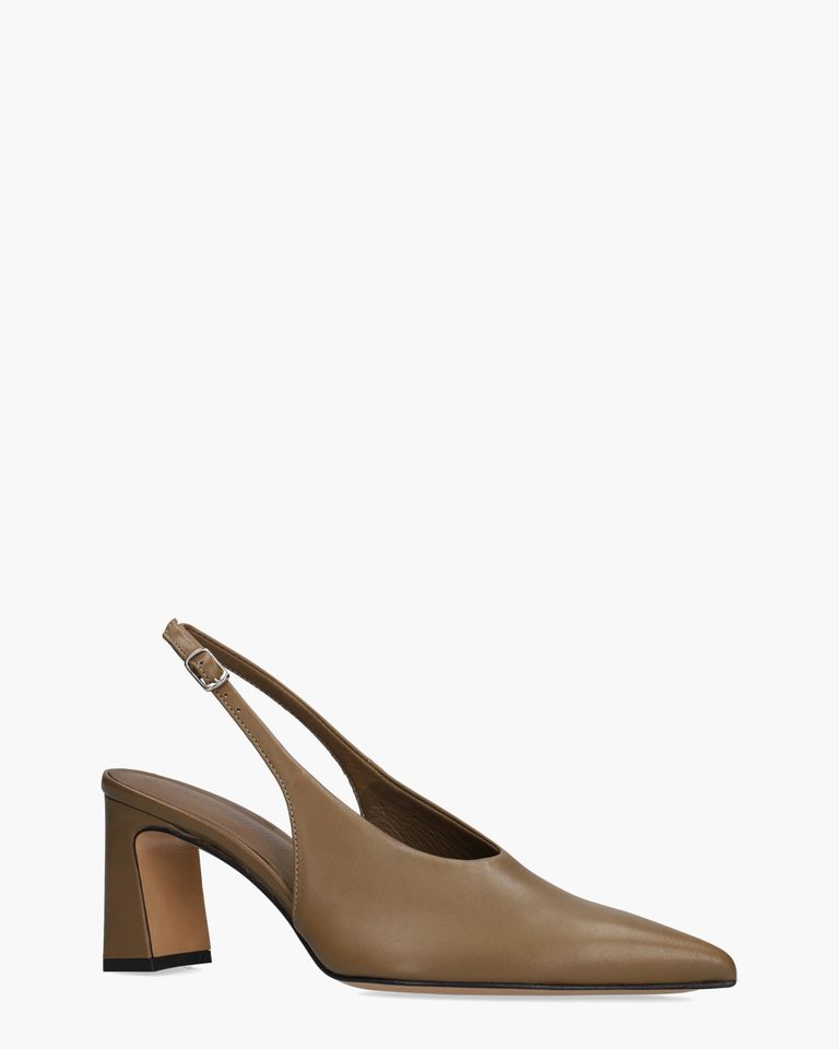 Alpha Bruin Dames Slingbackpumps