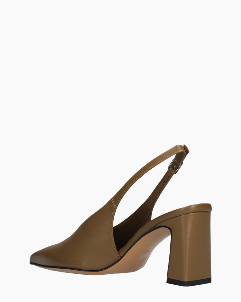 Alpha Bruin Dames Slingbackpumps