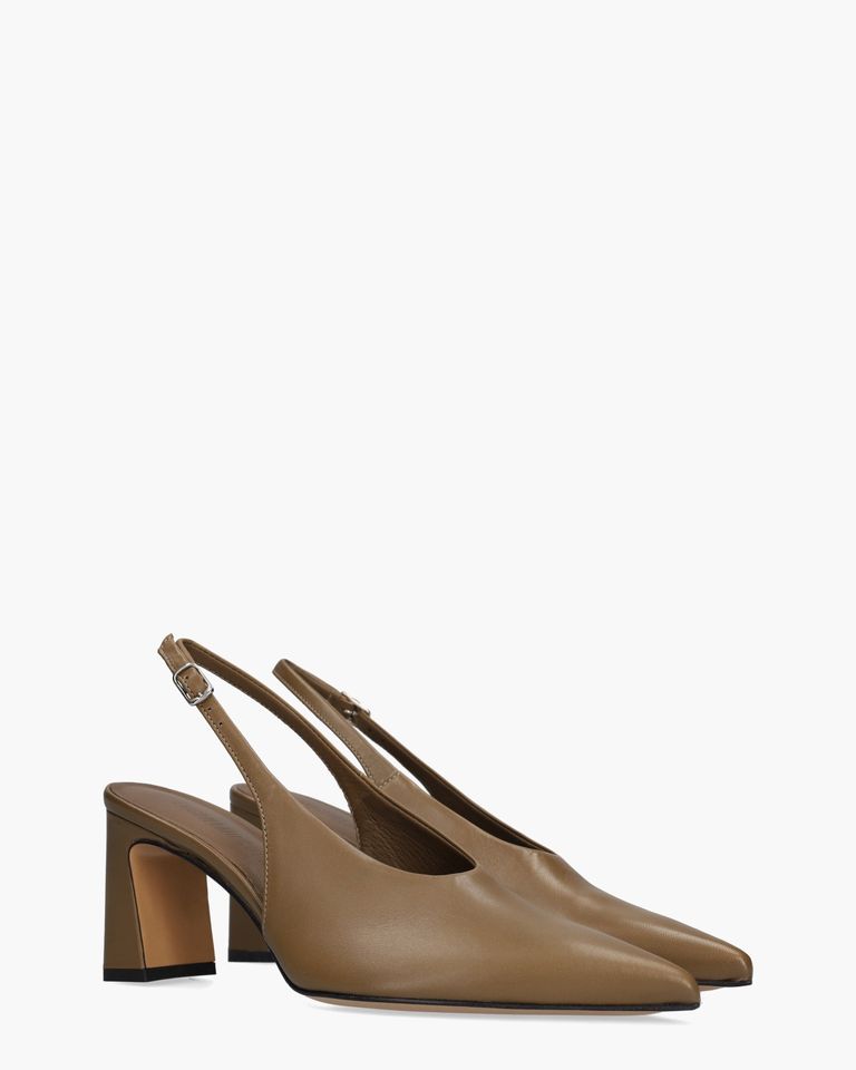 Alpha Bruin Dames Slingbackpumps