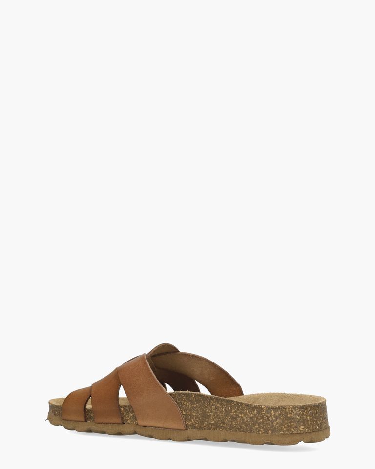 Tiki Cognac Damesslippers