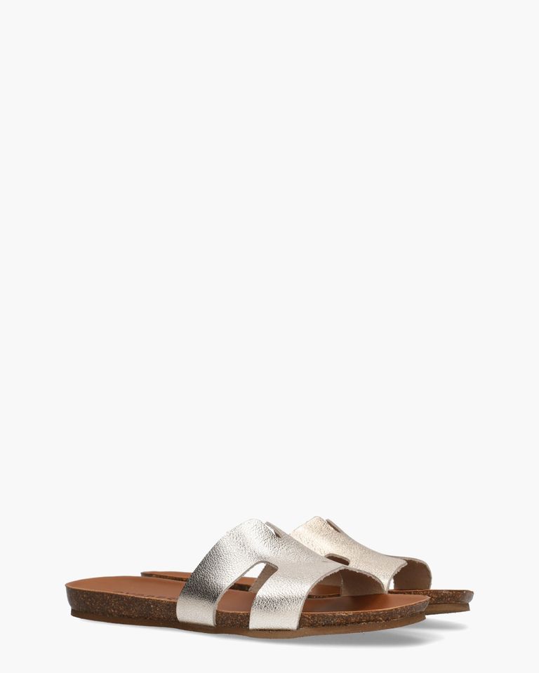 Rosy Goud Damesslippers