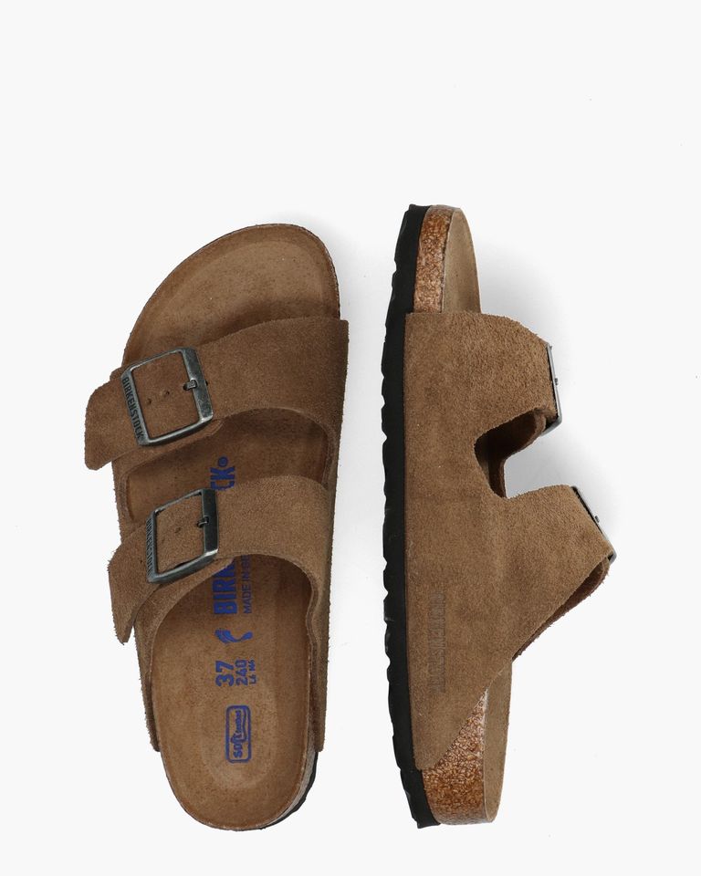 Arizona Soft Donkerbruin Damesslippers