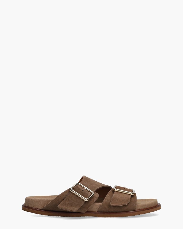 Zola Taupe Damesslippers