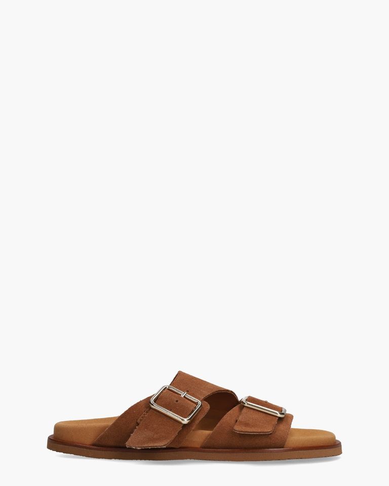 Zola Cognac Damesslippers