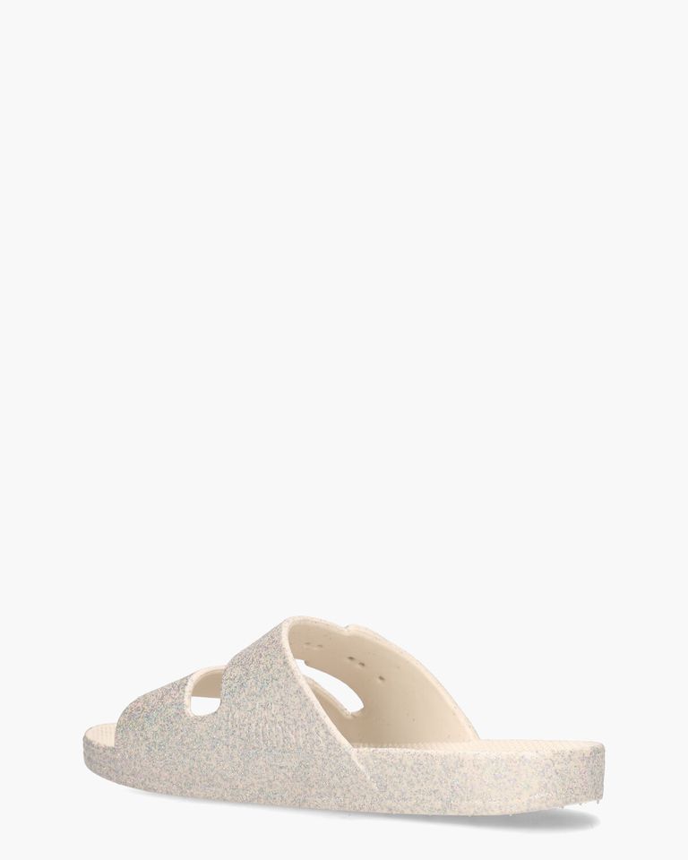 Basic Off-White Damesslippers