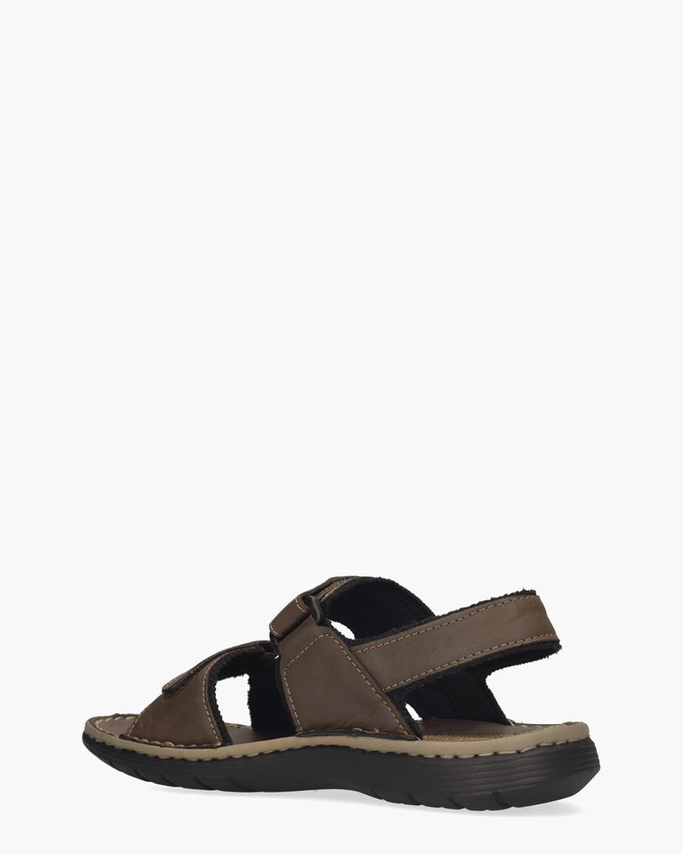 Waldemar Donkerbruin Herensandalen
