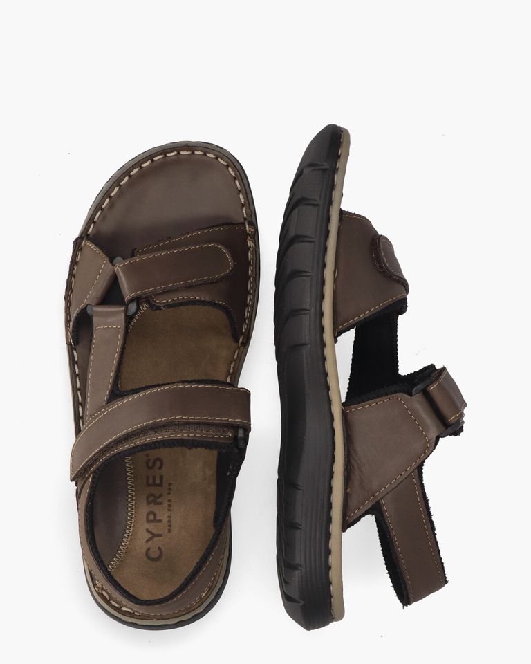 Waldemar Donkerbruin Herensandalen
