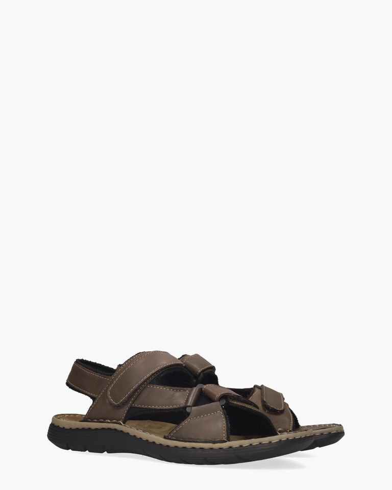 Waldemar Donkerbruin Herensandalen