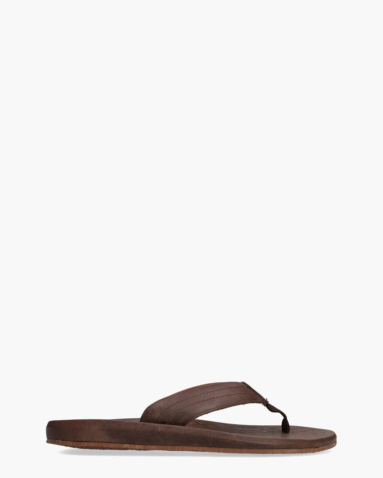 Raf Donkerbruin Herenslippers
