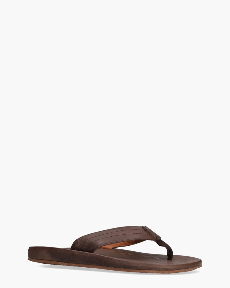 Raf Donkerbruin Herenslippers