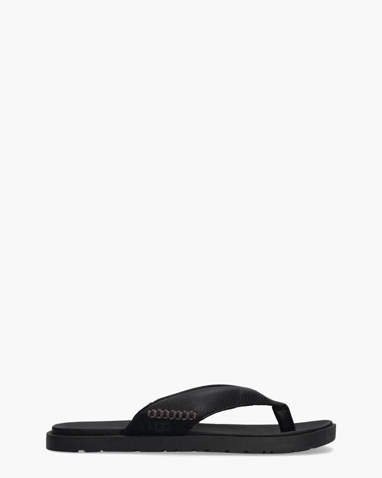 Seaside II Flip Flop Black Herenslippers