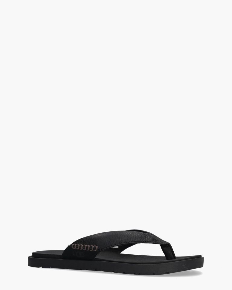 Seaside II Flip Flop Black Herenslippers